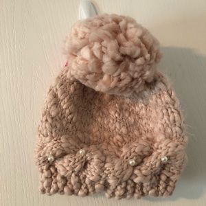 Blush Pink Betsey Johnson Hat